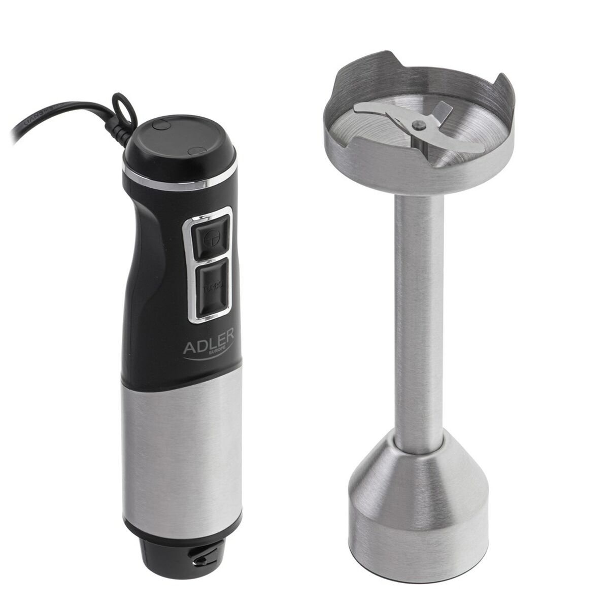 Mixer Manual Adler AD 4628 Negru Argintiu